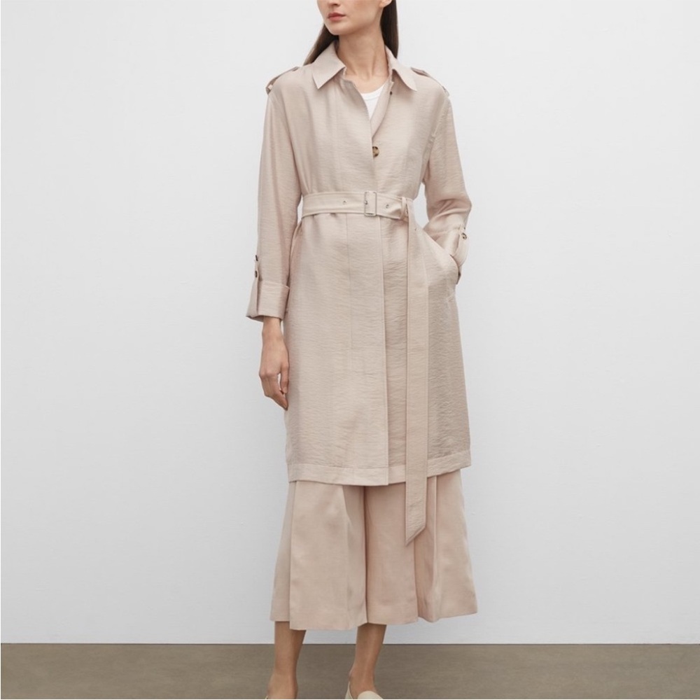 Club Monaco Light Beige Trench Coat